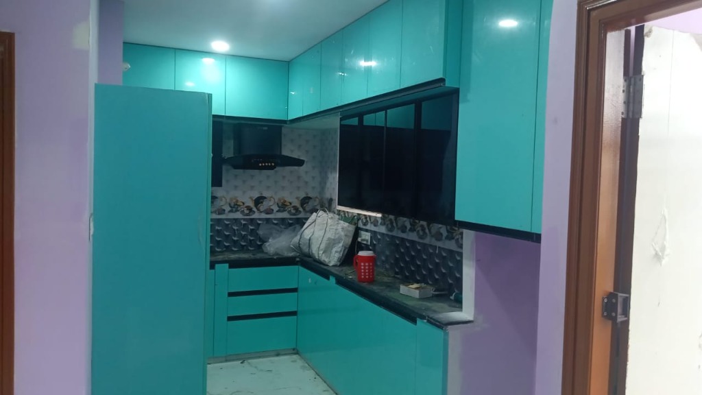 Aqua Modular Kitchen