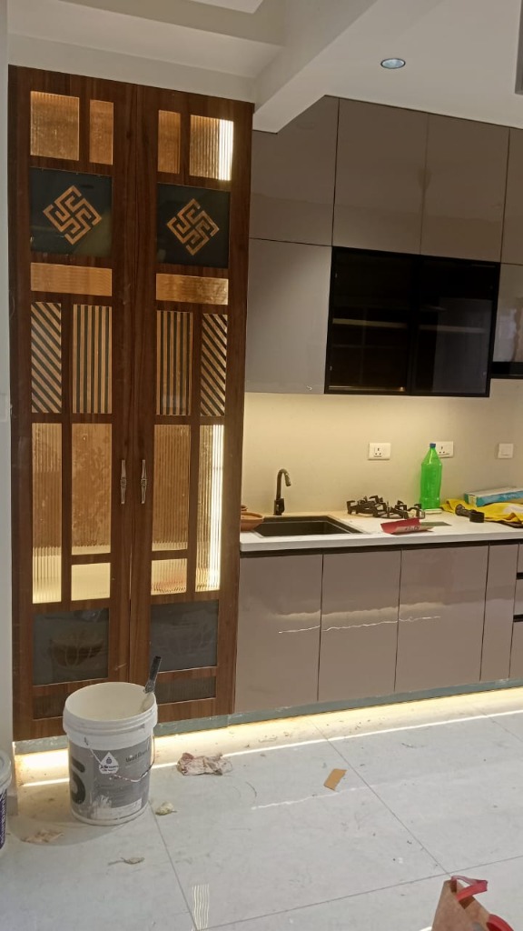 Pooja Room & Kitchen